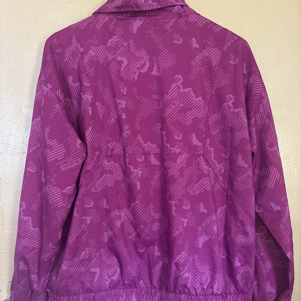 Reebok Purple Patterned Jacket - image 3